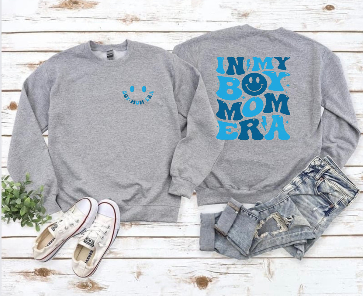 In my boy Mom Era crewneck