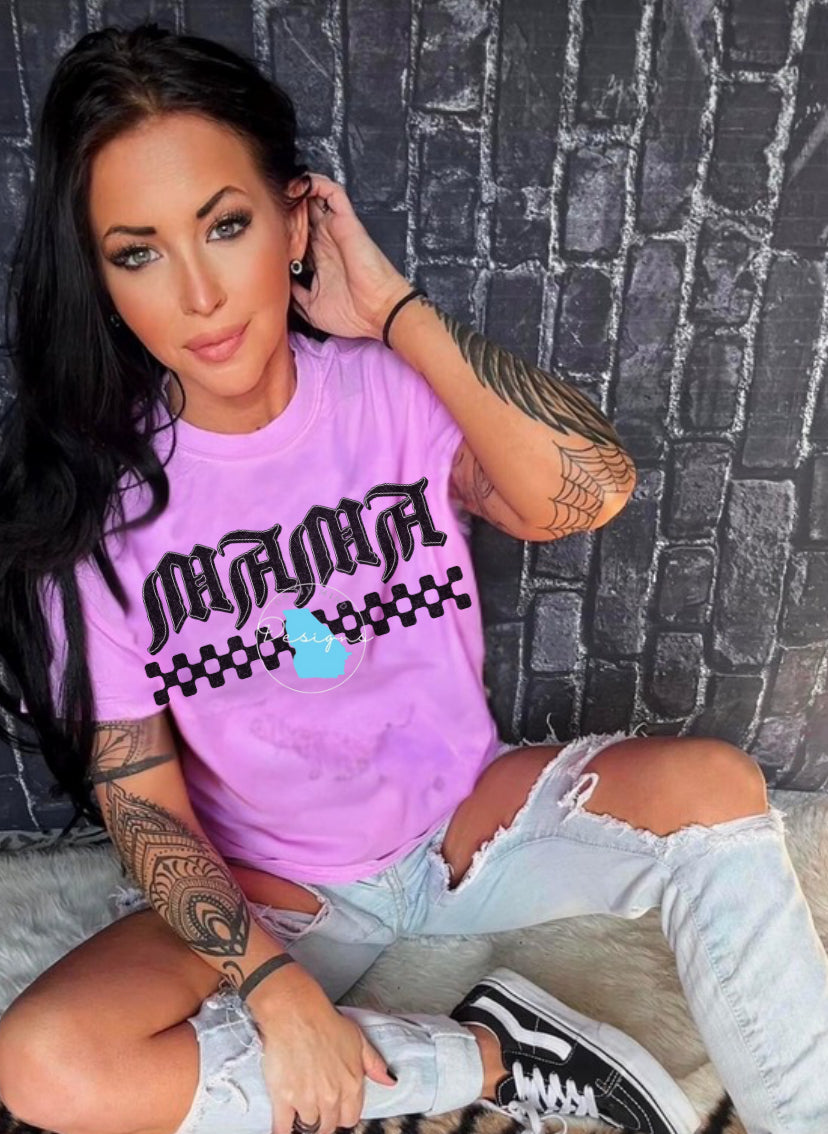Mama edgy graphic tee
