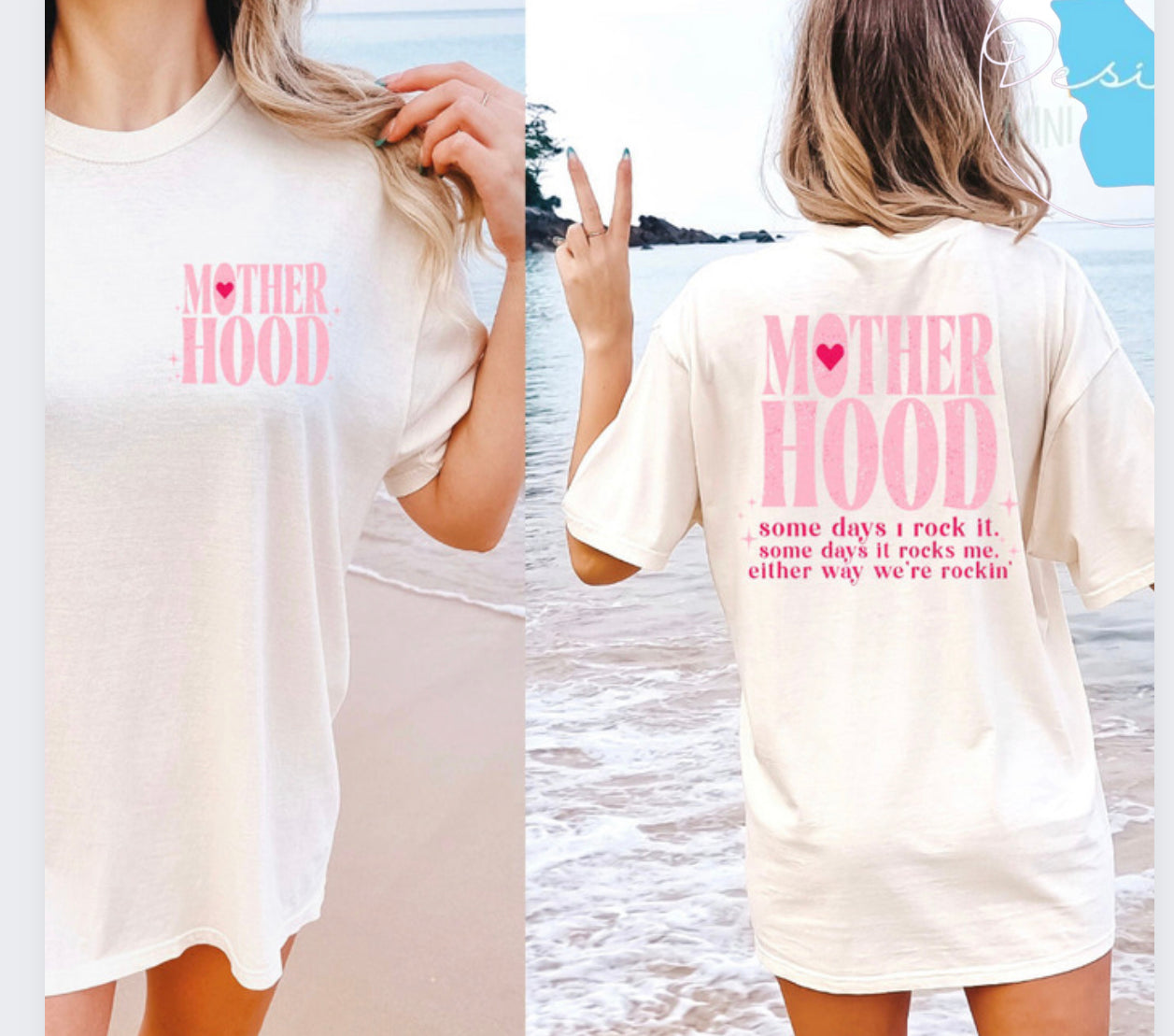 Motherhood graphic tee