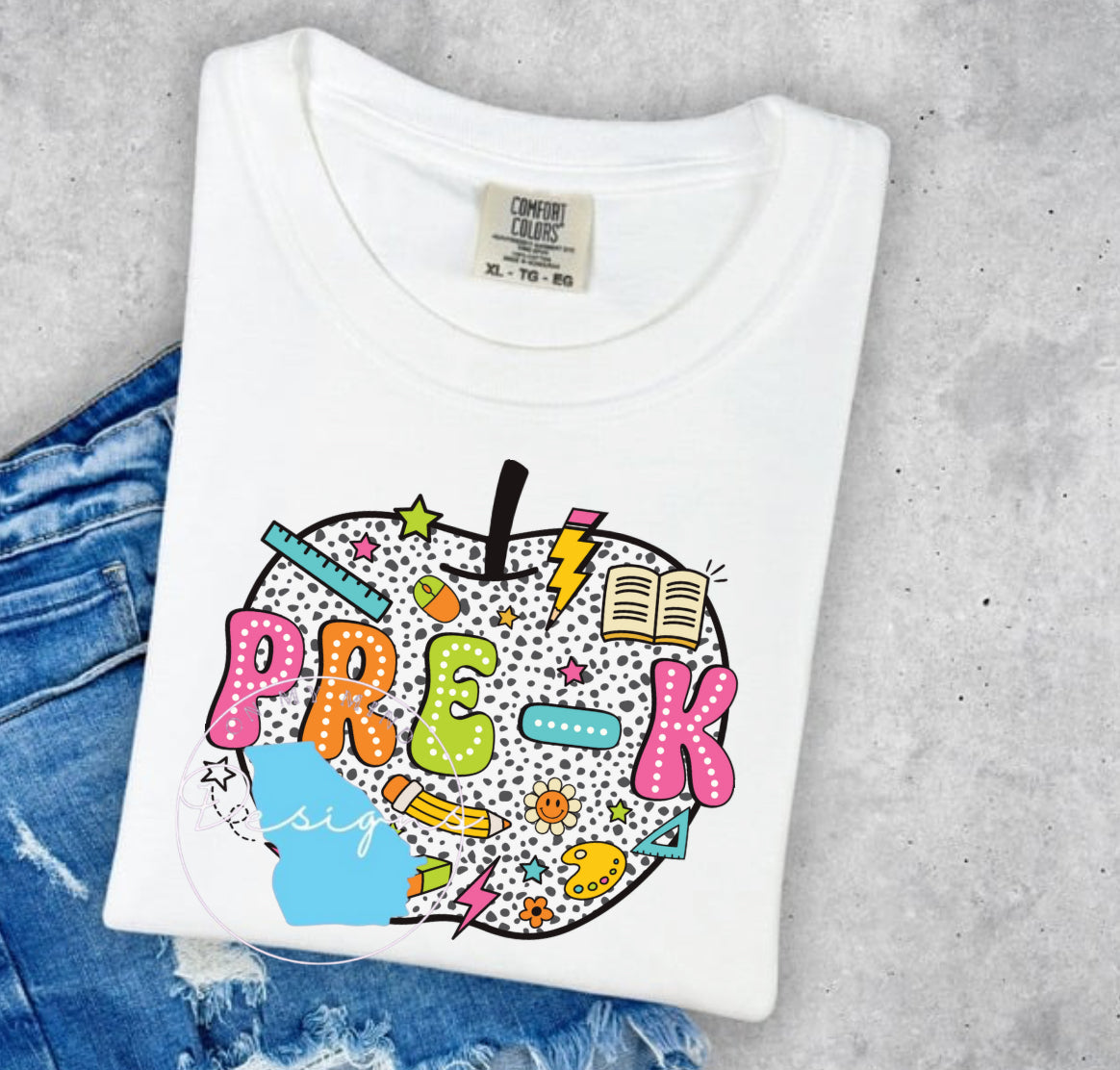 Pre k Teacher graphic tee