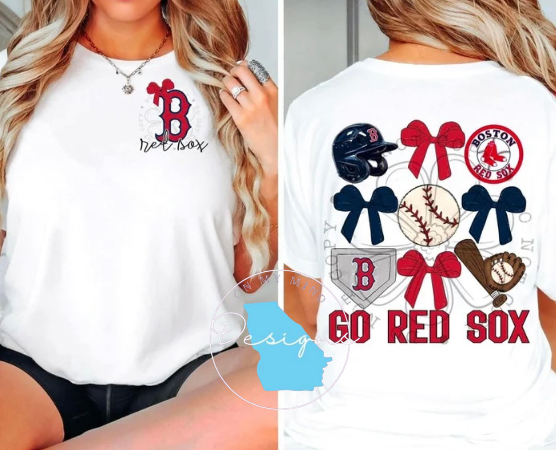 Red Sox Bow era graphic tee