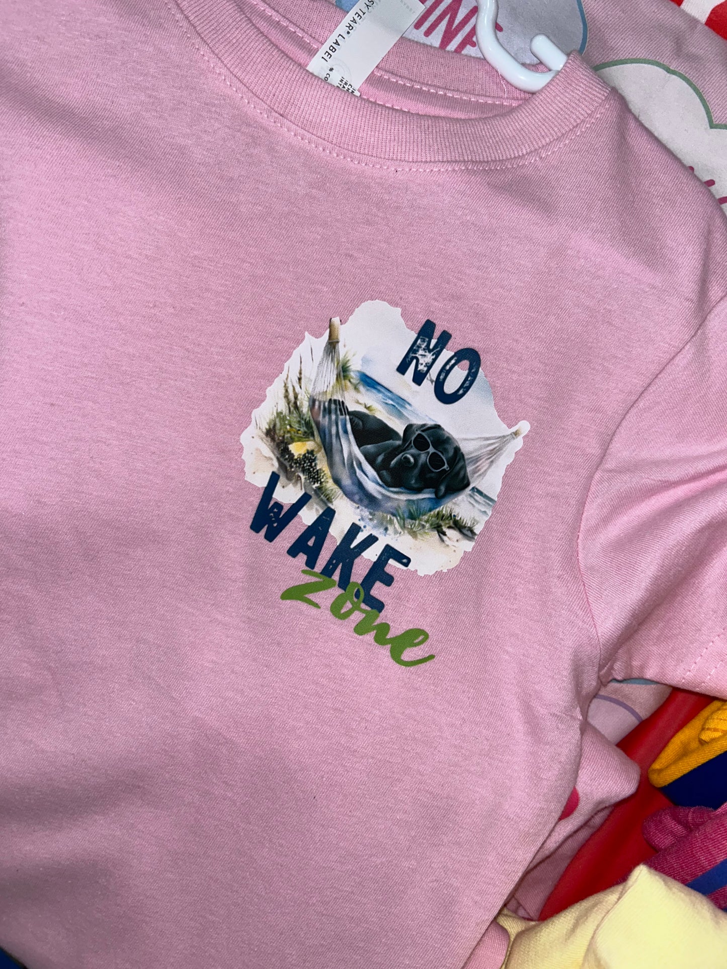 No wake zone unisex t-shirt