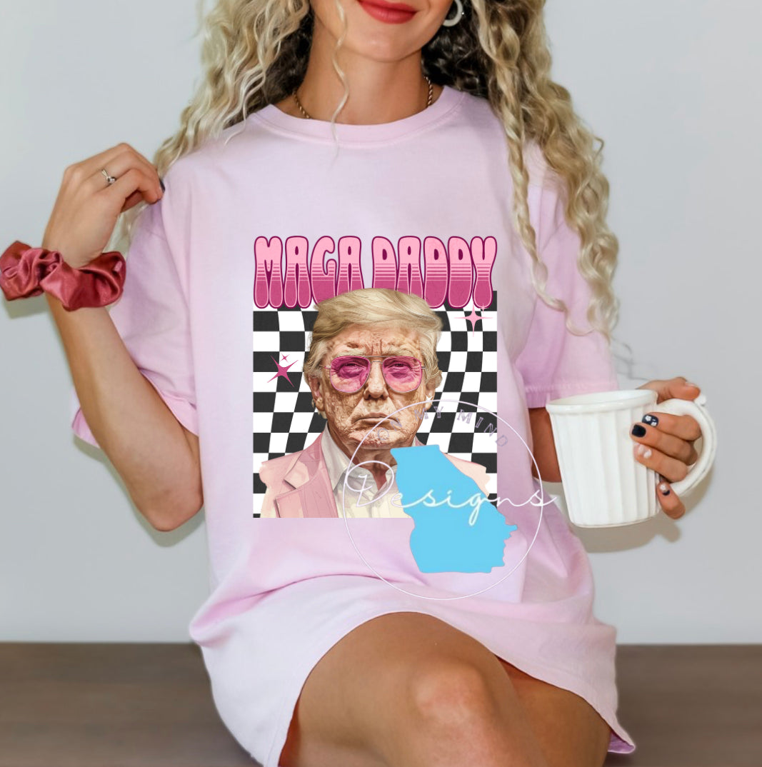 Maga Daddy graphic t-shirt