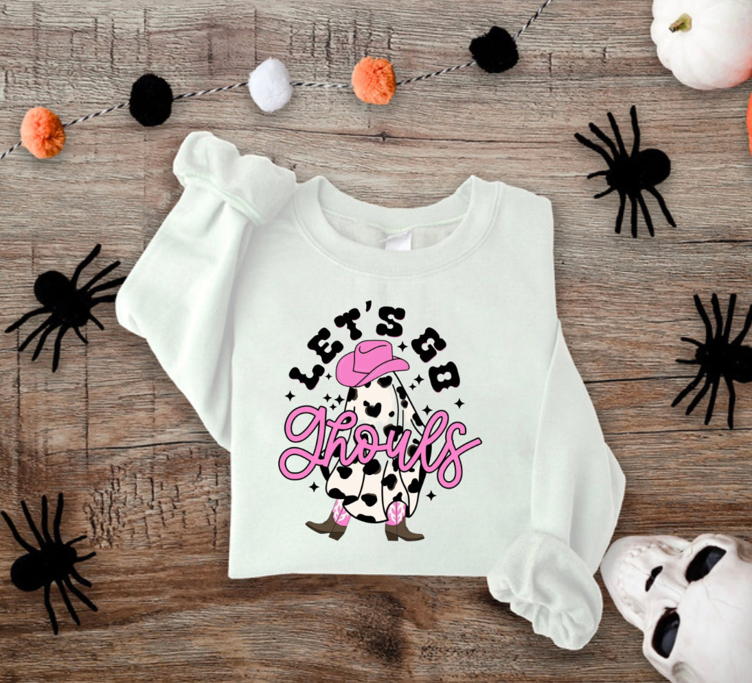 Let’s go ghouls crewneck