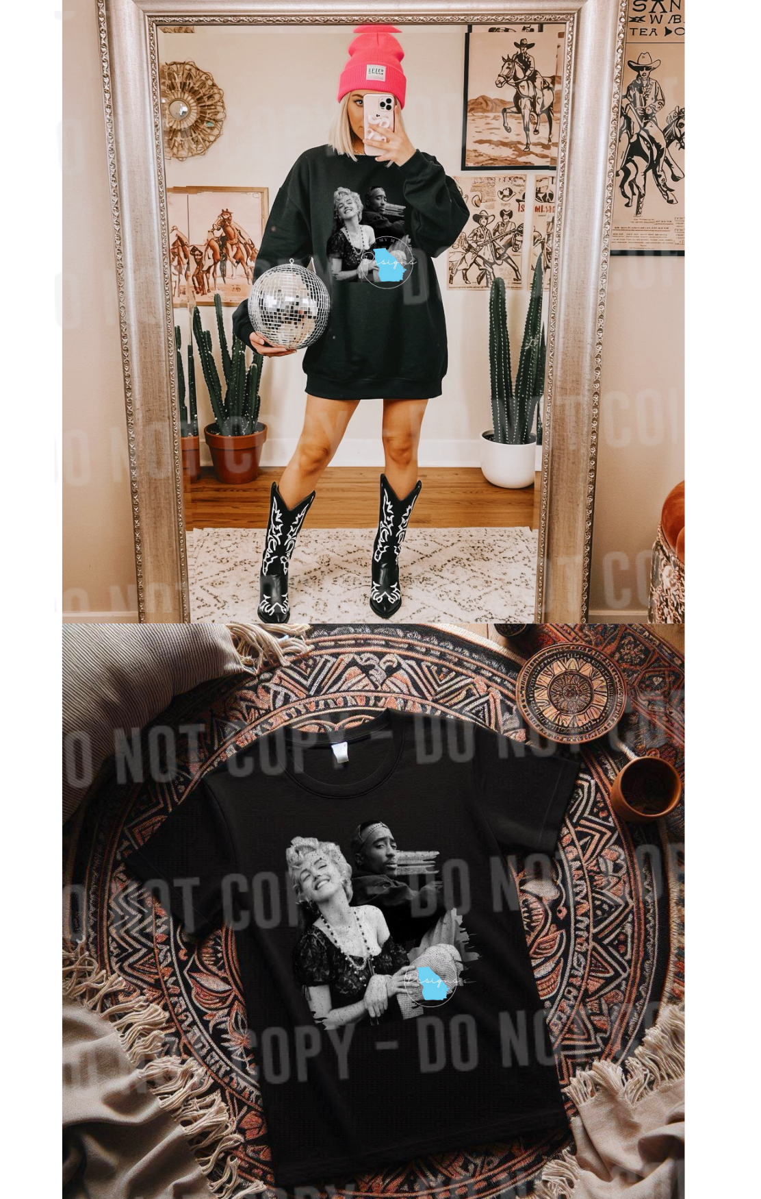 Marilyn graphic t-shirt hoodie shirt