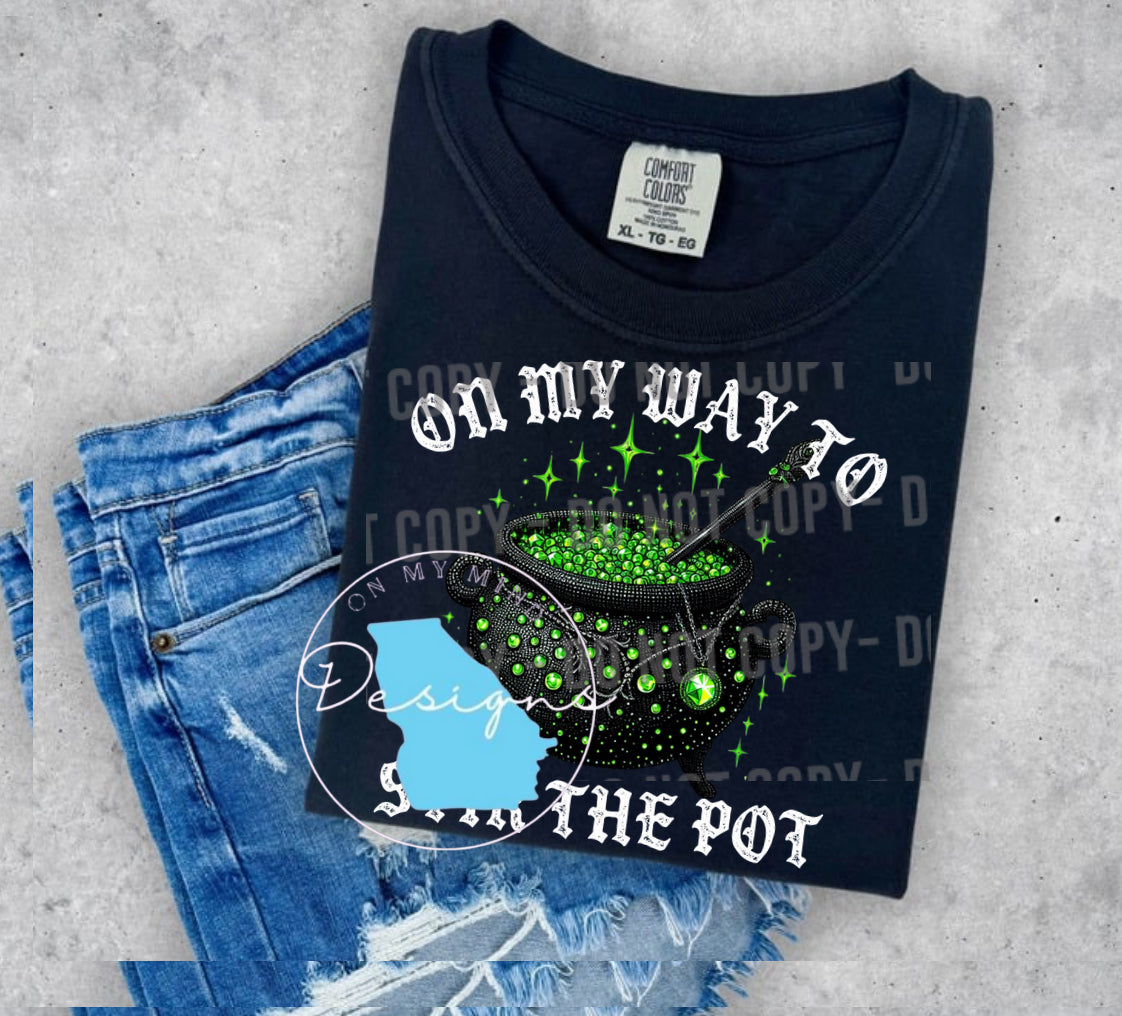 Stir the pot graphic tee