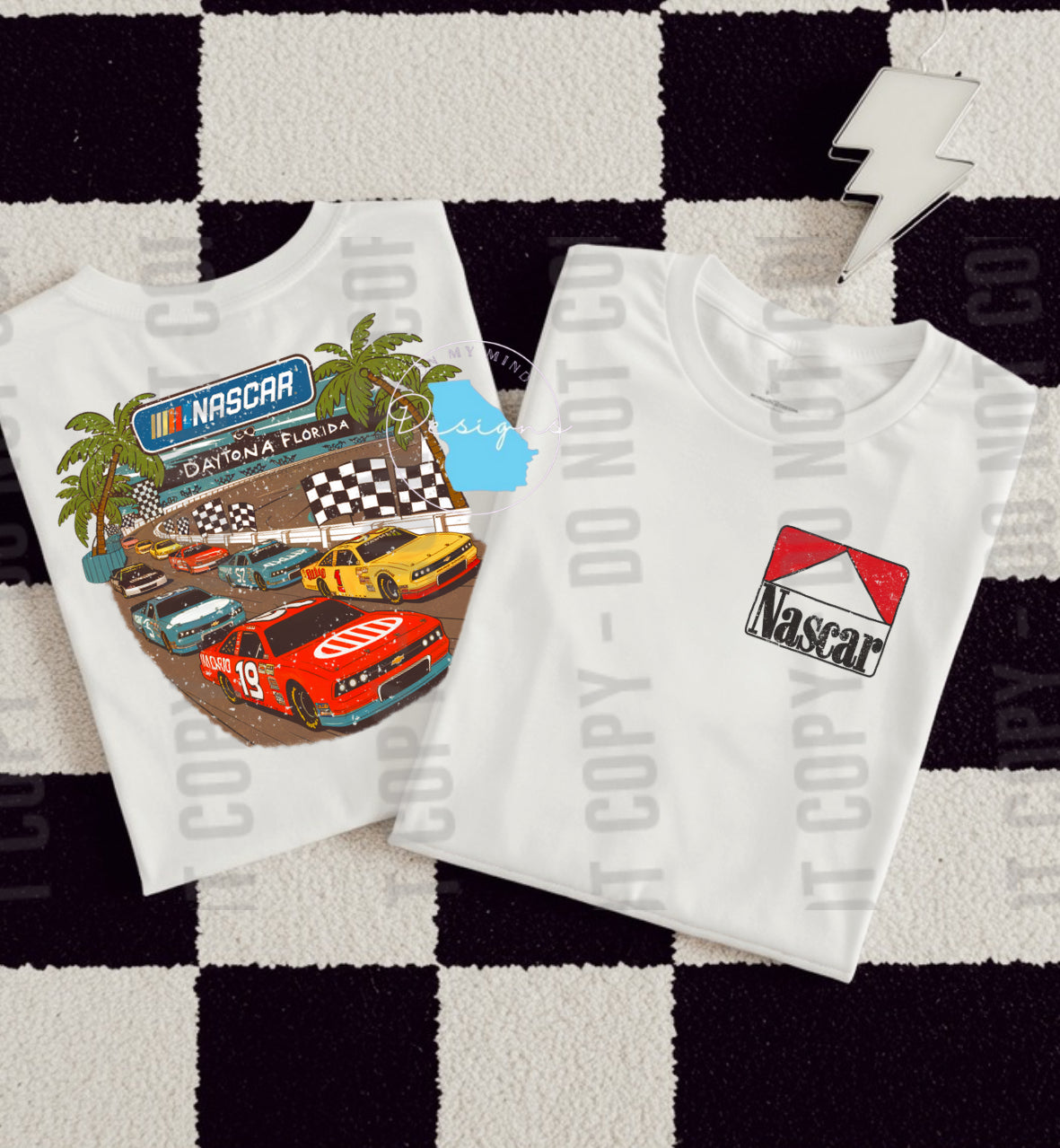 Daytona race day graphic tee