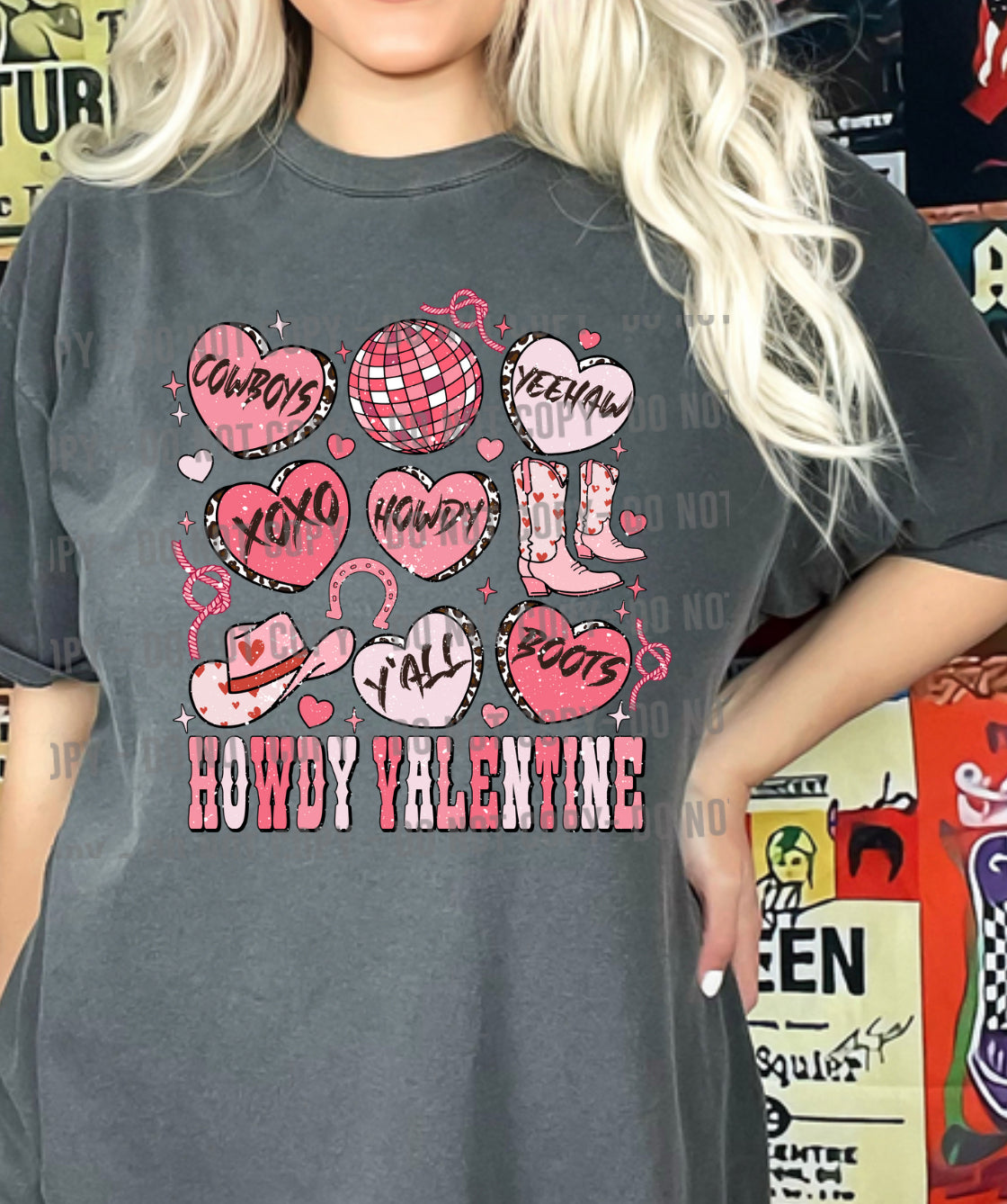 Howdy Valentine t-shirt