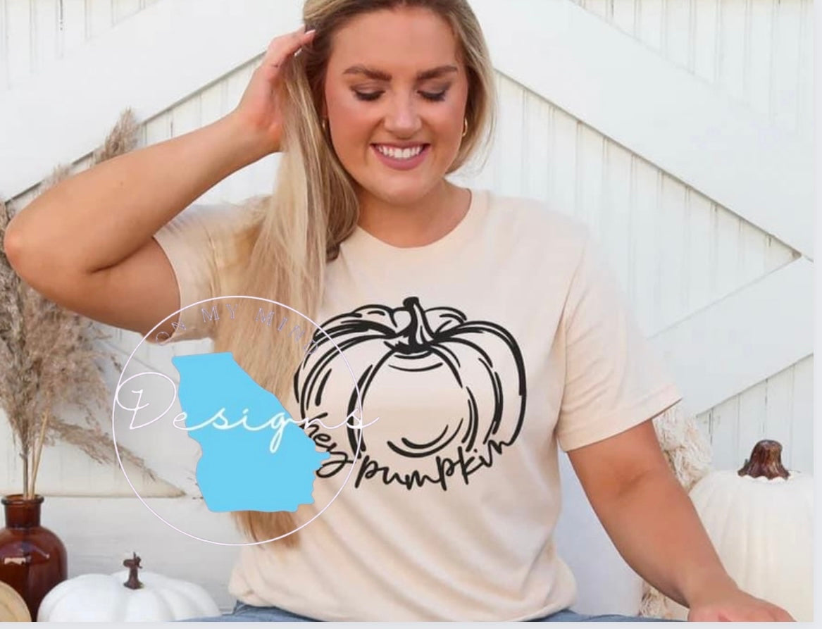 Hey Pumpkin classic tee