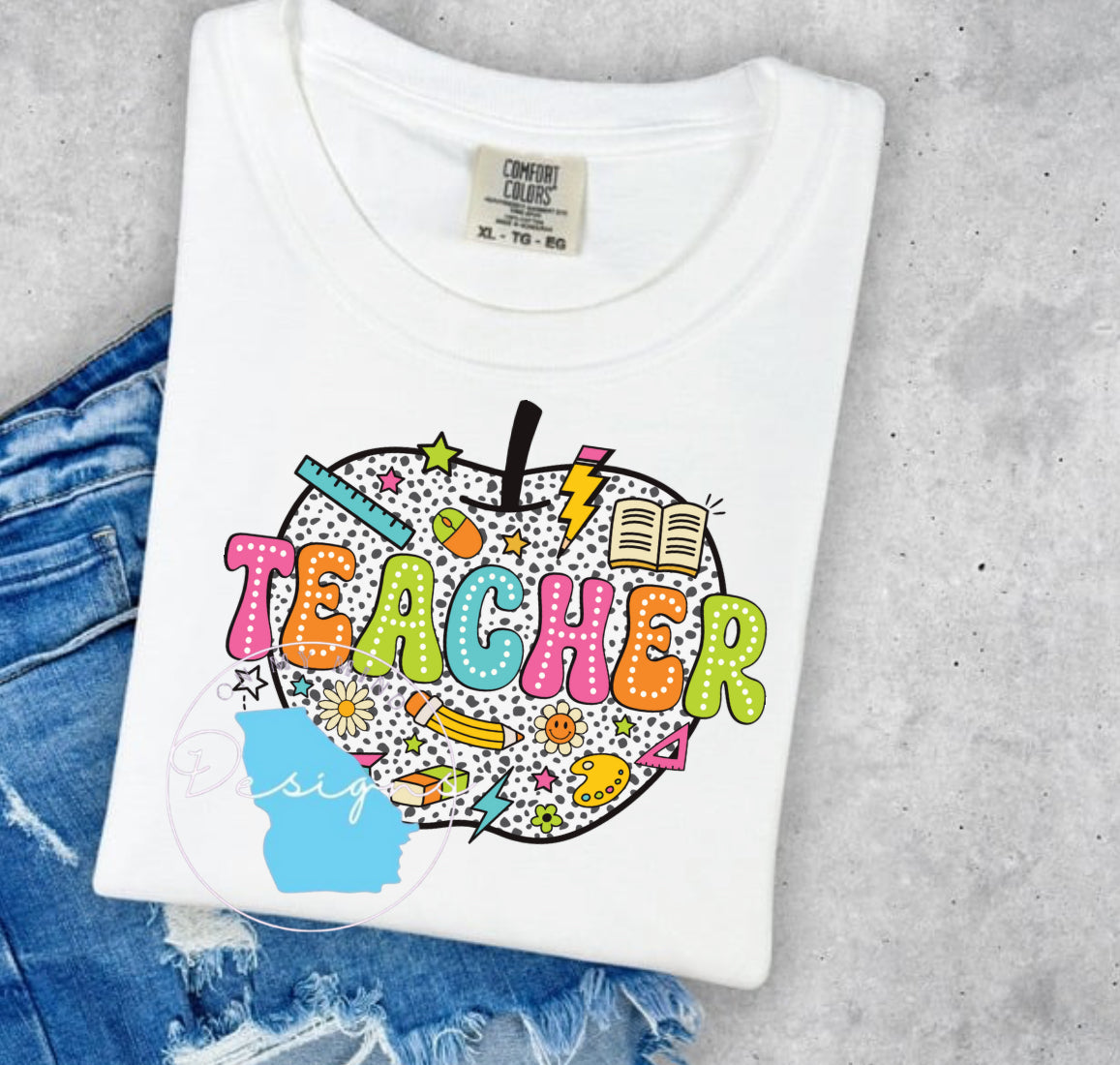 Teacher graphic tee