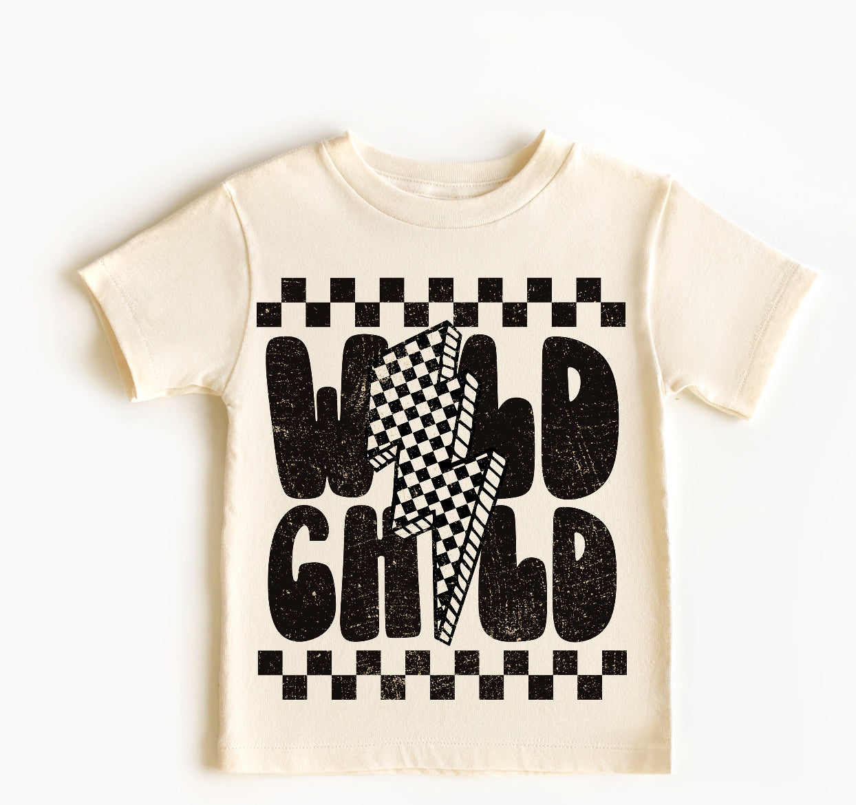 Wild child kids graphic t-shirt