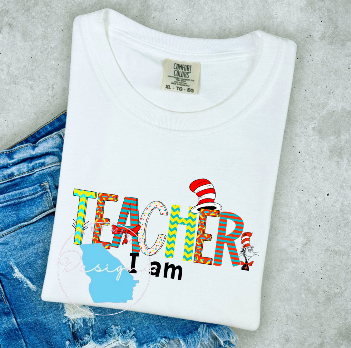 Teacher I am Graphic t-shirt