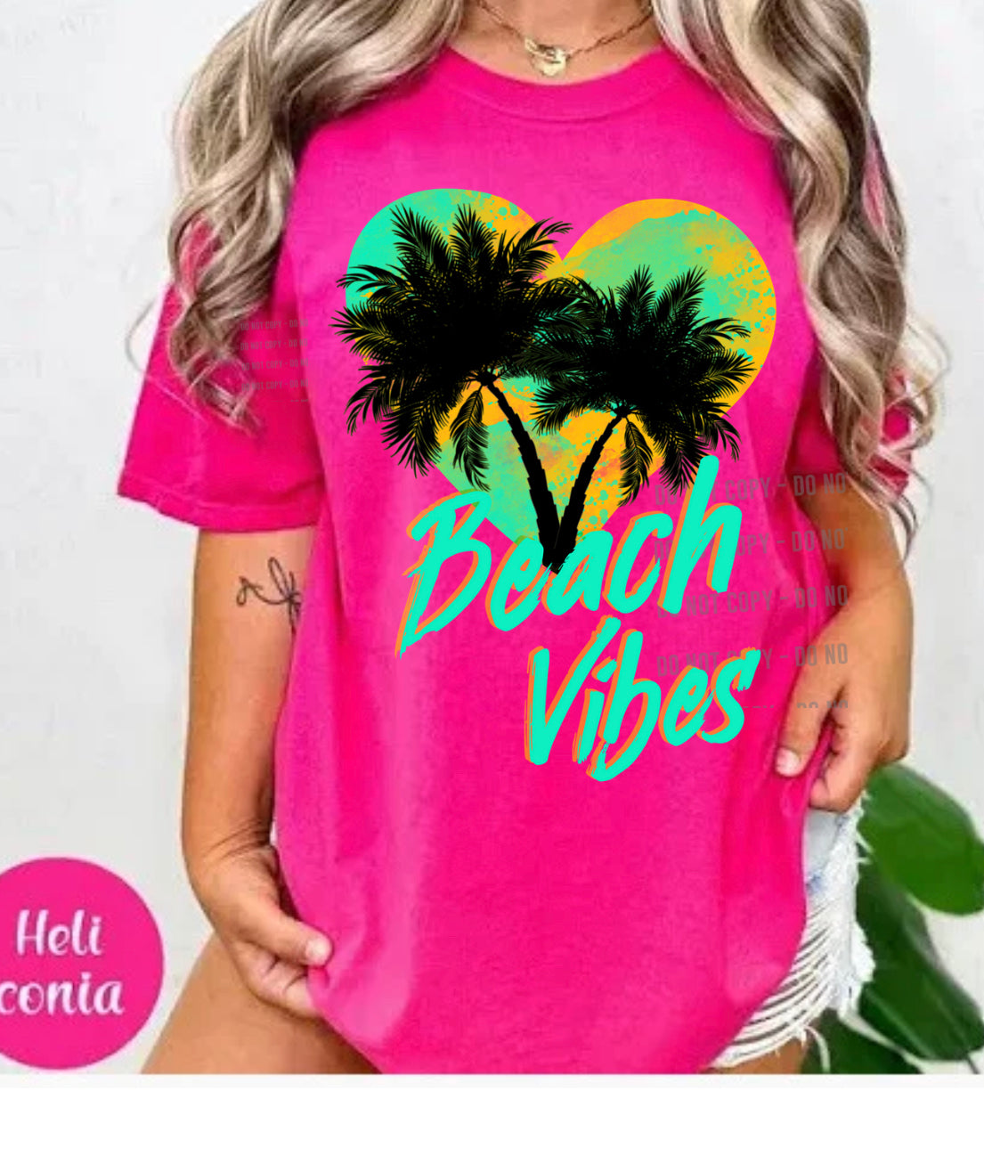 Beach vibes  graphic tee