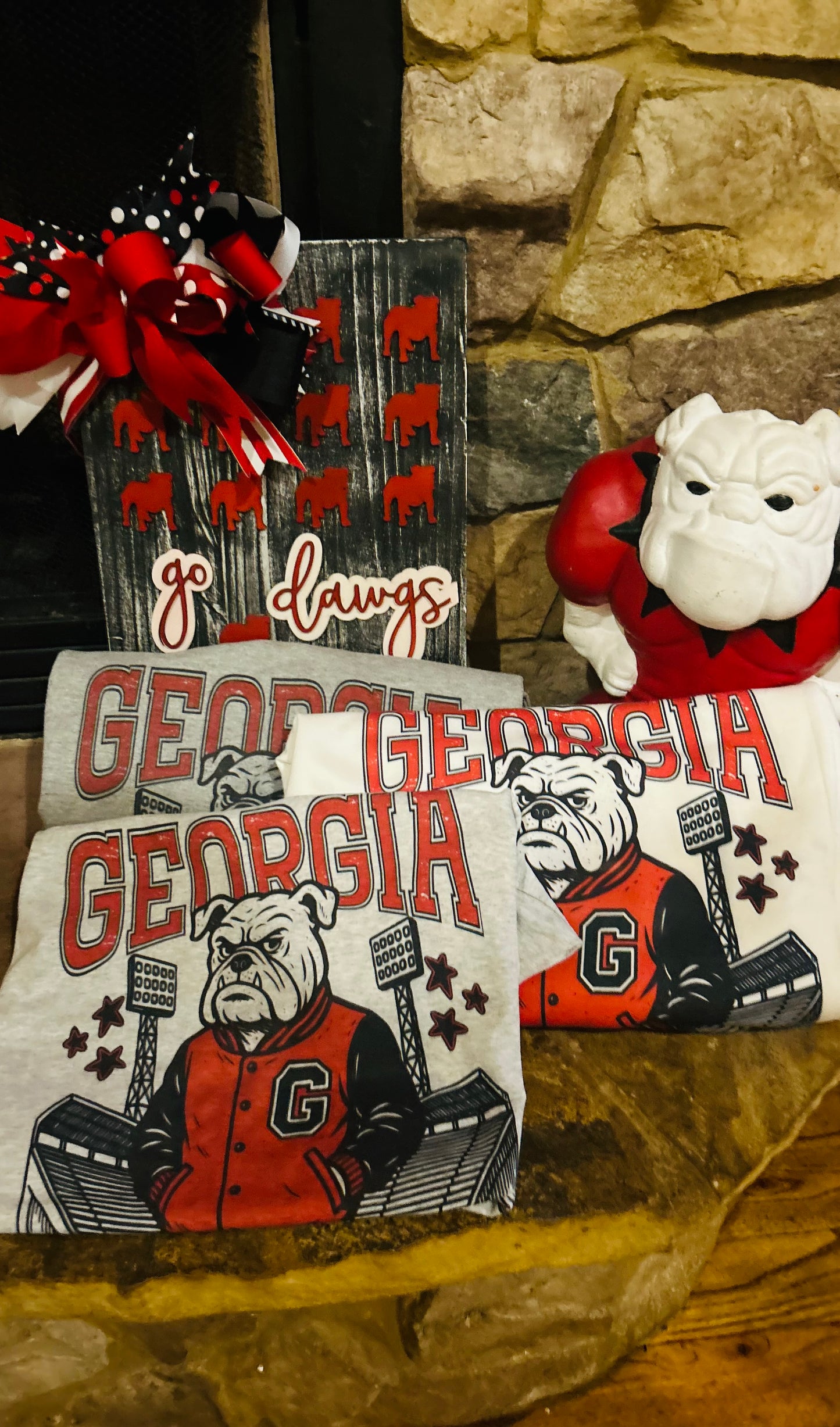Retro Varsity Bulldog T-shirt
