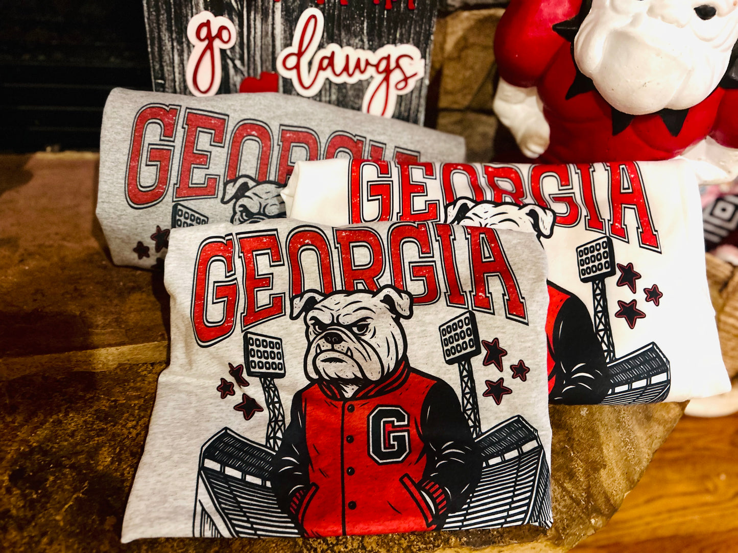 Retro Varsity Bulldog T-shirt