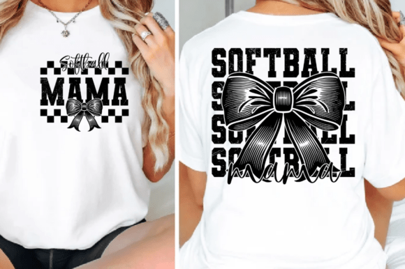 Softball mama graphic t-shirt hoodie shirt