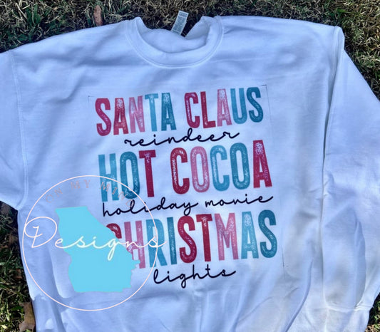 Christmas themed crewneck