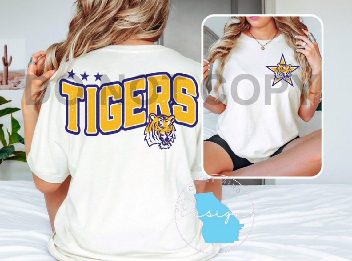 Tigers Star graphic tee