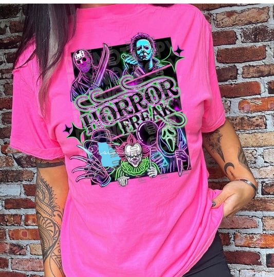 Horror freak graphic tee