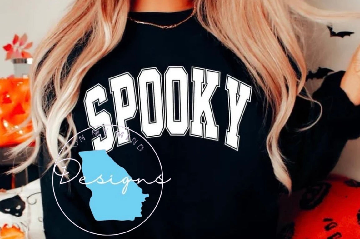 (Spooky (white) graphic tee