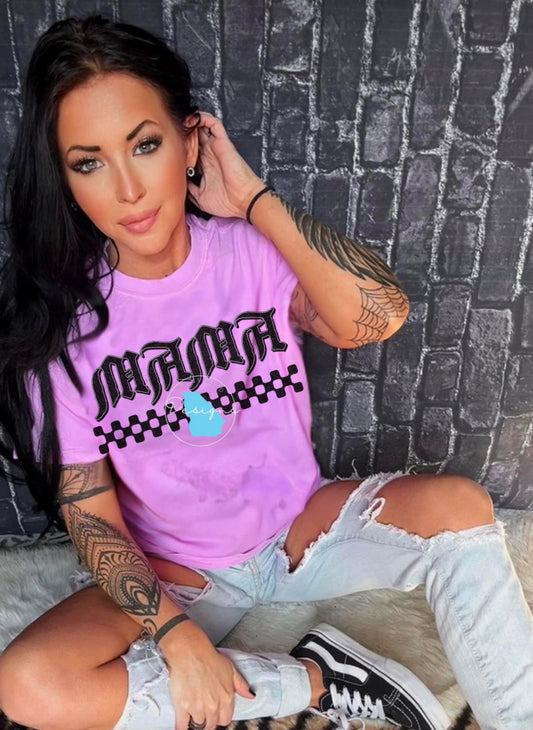 Mama edgy graphic tee