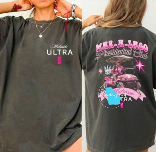 Trump Maralago club graphic shirt
