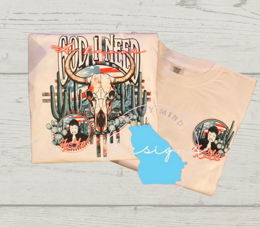 I need a favor graphic tee