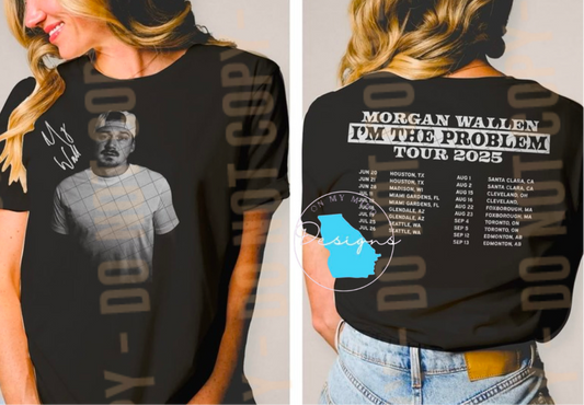Morgan tour 2025  graphic hoodie shirt