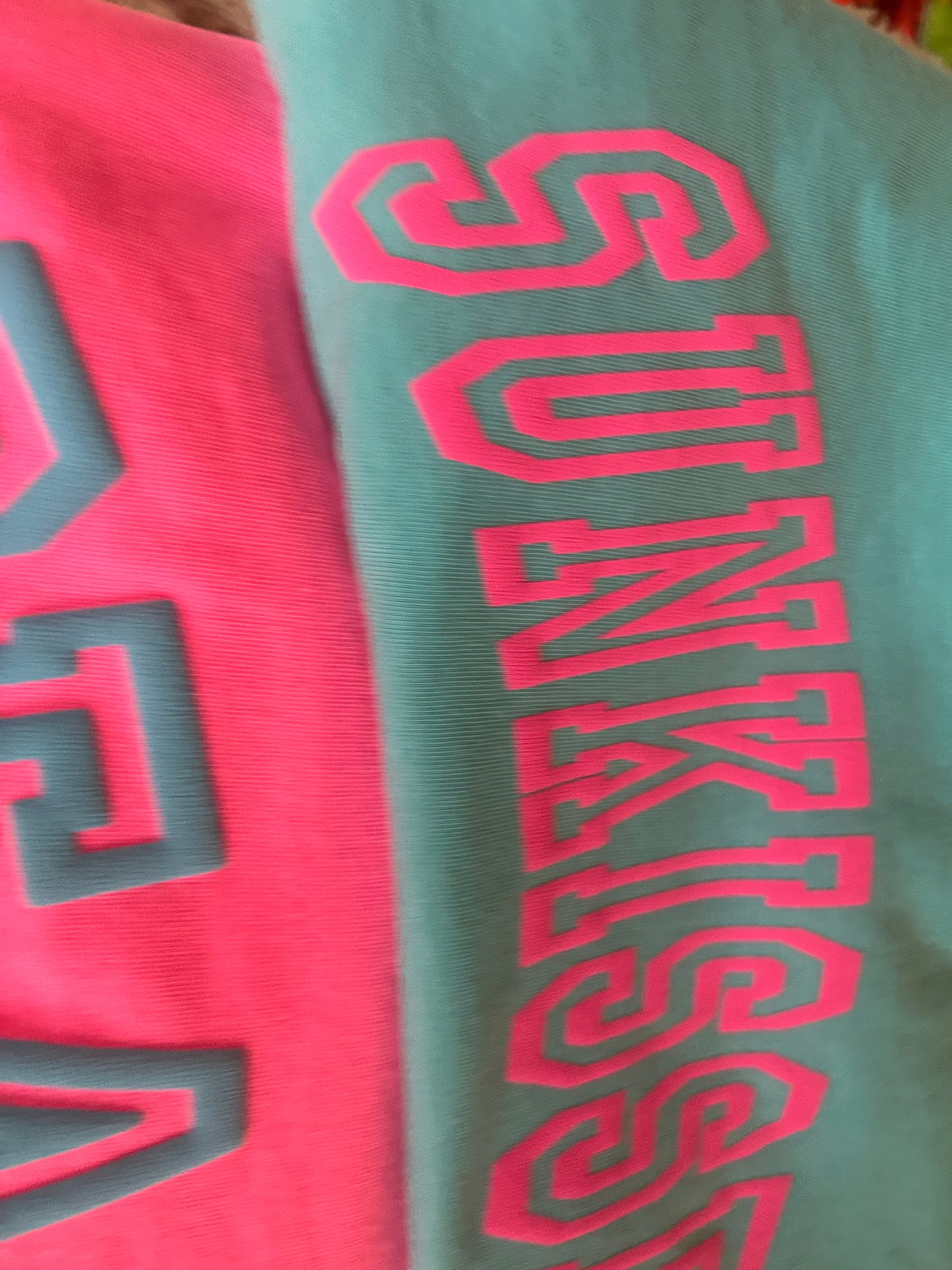 Custom puff word art t-shirt