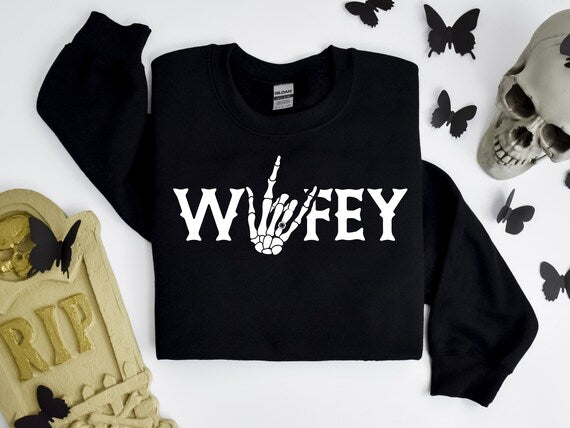 Wifey edgy (white lettering) trending  graphic tee