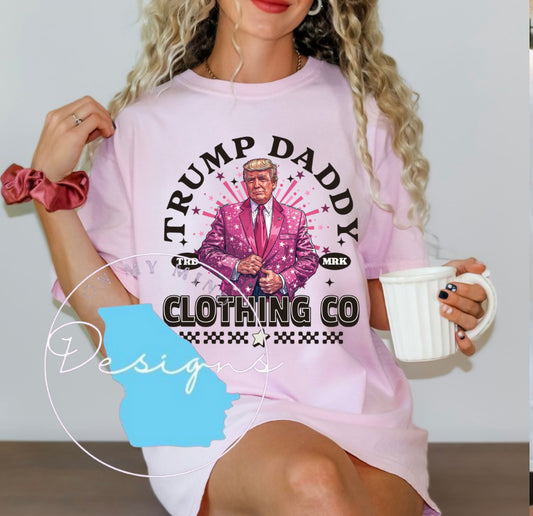 Trump Daddy clothing graphic t-shirt