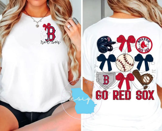Red Sox Bow era graphic tee
