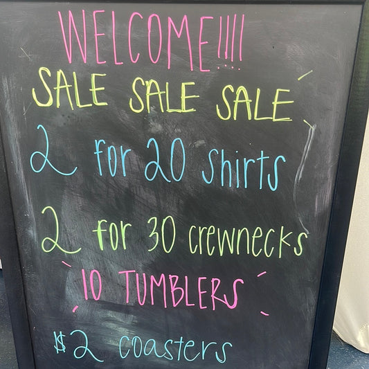 Live sale!!