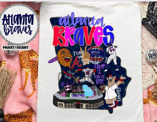 Preppy Atlanta A graphic tee