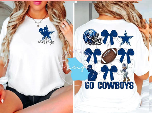 Dallas bow era graphic tee