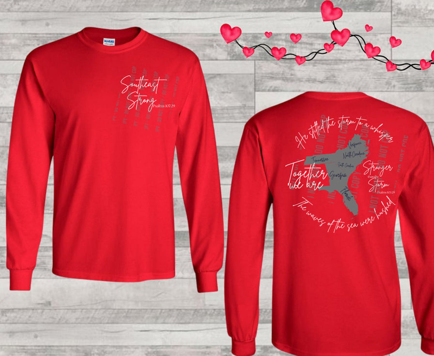 Southeast Strong, stronger than the storm graphic tee