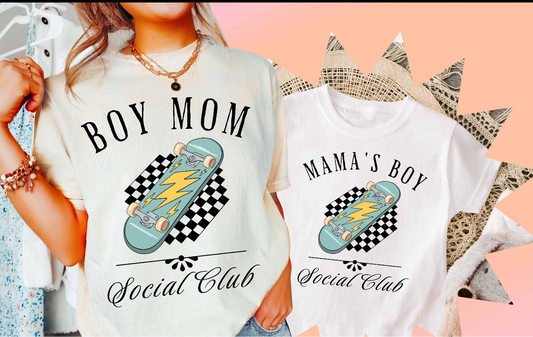 Mama’s Boy Social club T-shirt