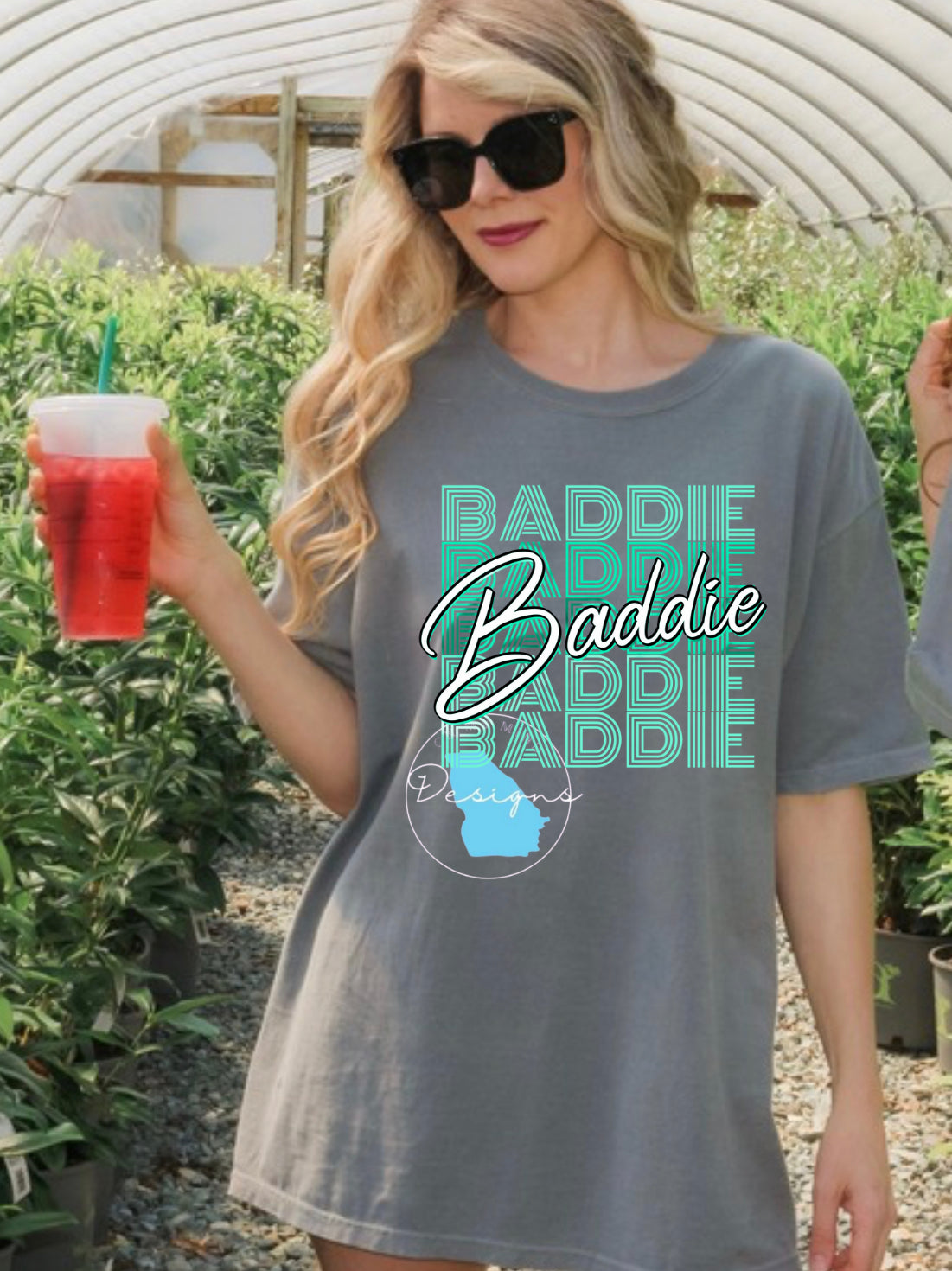 Baddie graphic tee