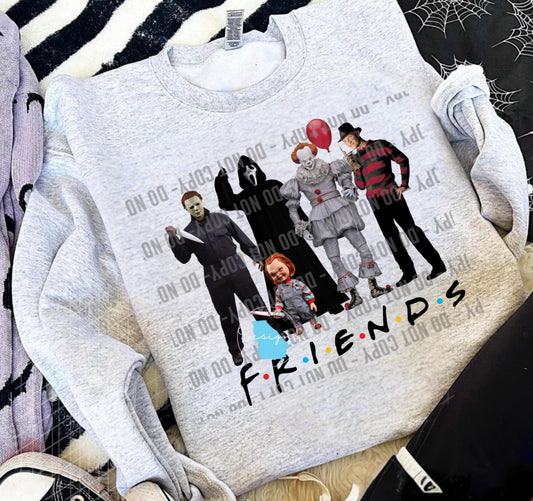 Halloween Friends graphic tee