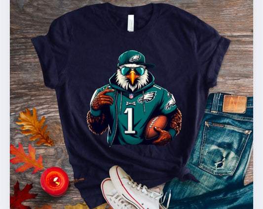 Eagles #1 bird graphic tee