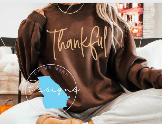 Thankful crewneck