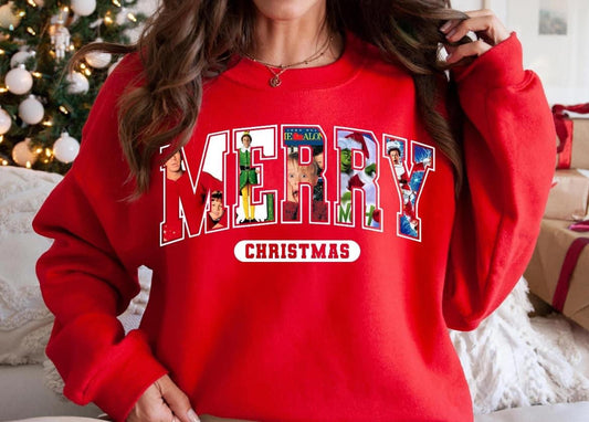 Merry Christmas 90’s Movies shirt, Christmas shirt for movies lover