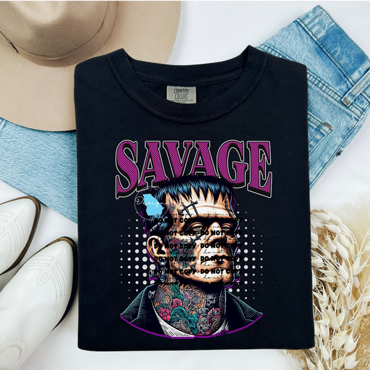 Savage graphic tee