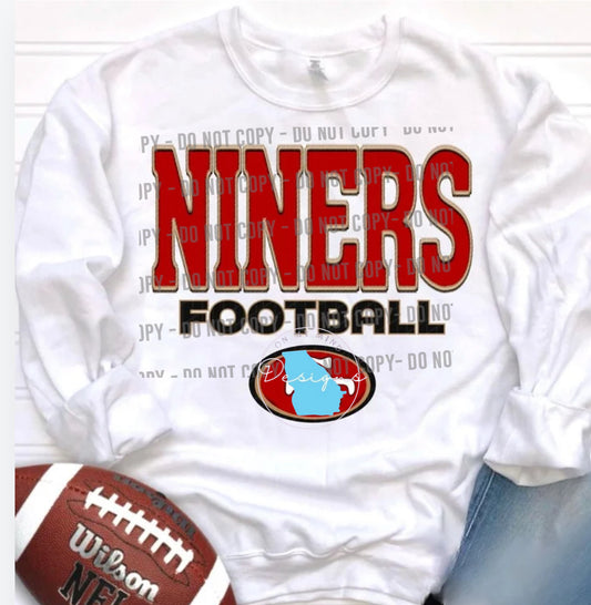 Niners Football San Francisco graphic tee