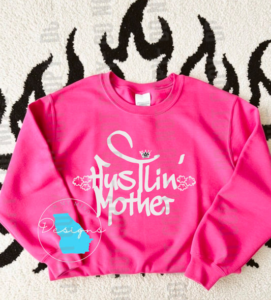 Hustlin Mother graphic tee