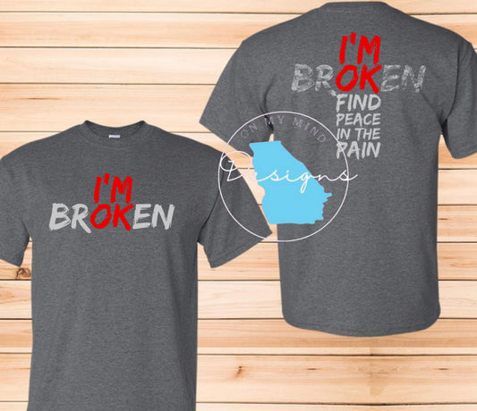 Peace in my pain graphic tee
