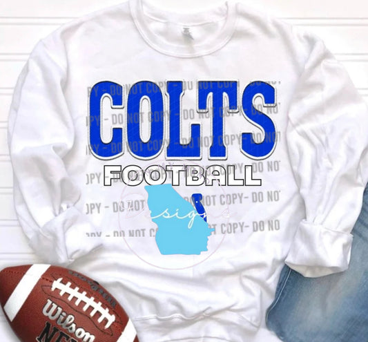 Colts Football graphic tee