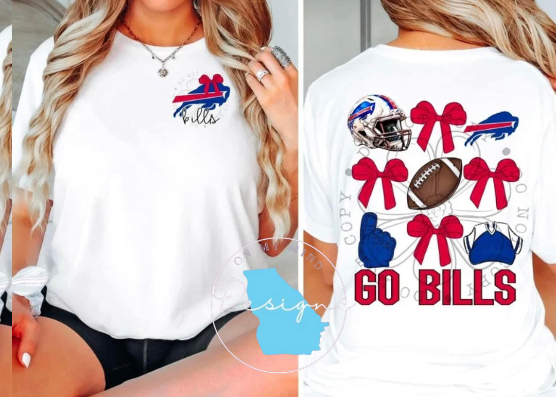 Bills bow era graphic tee