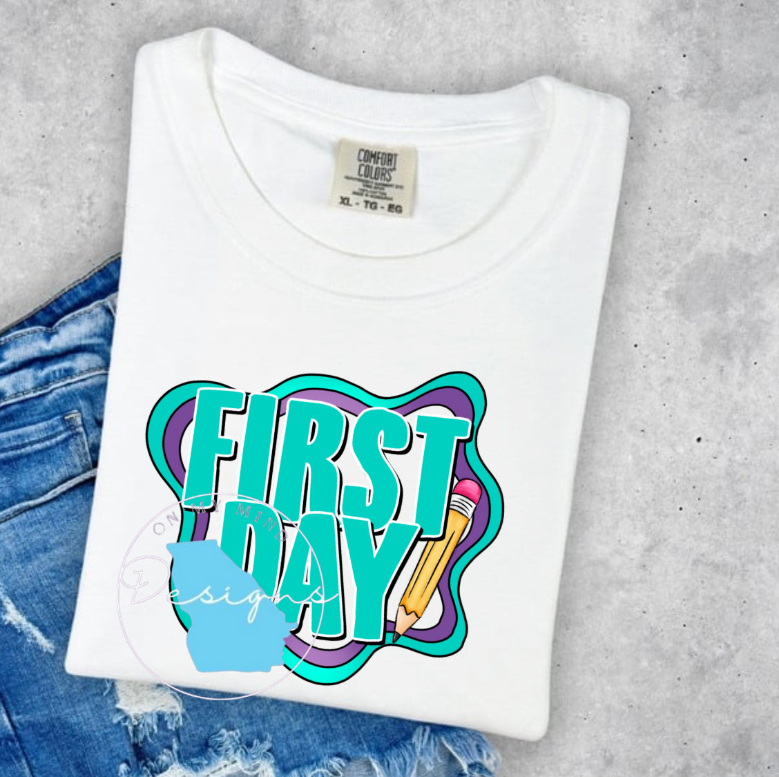 First Day graphic tee
