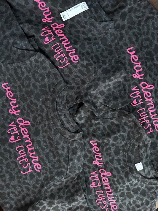 Very demure very cutesy t-shirt